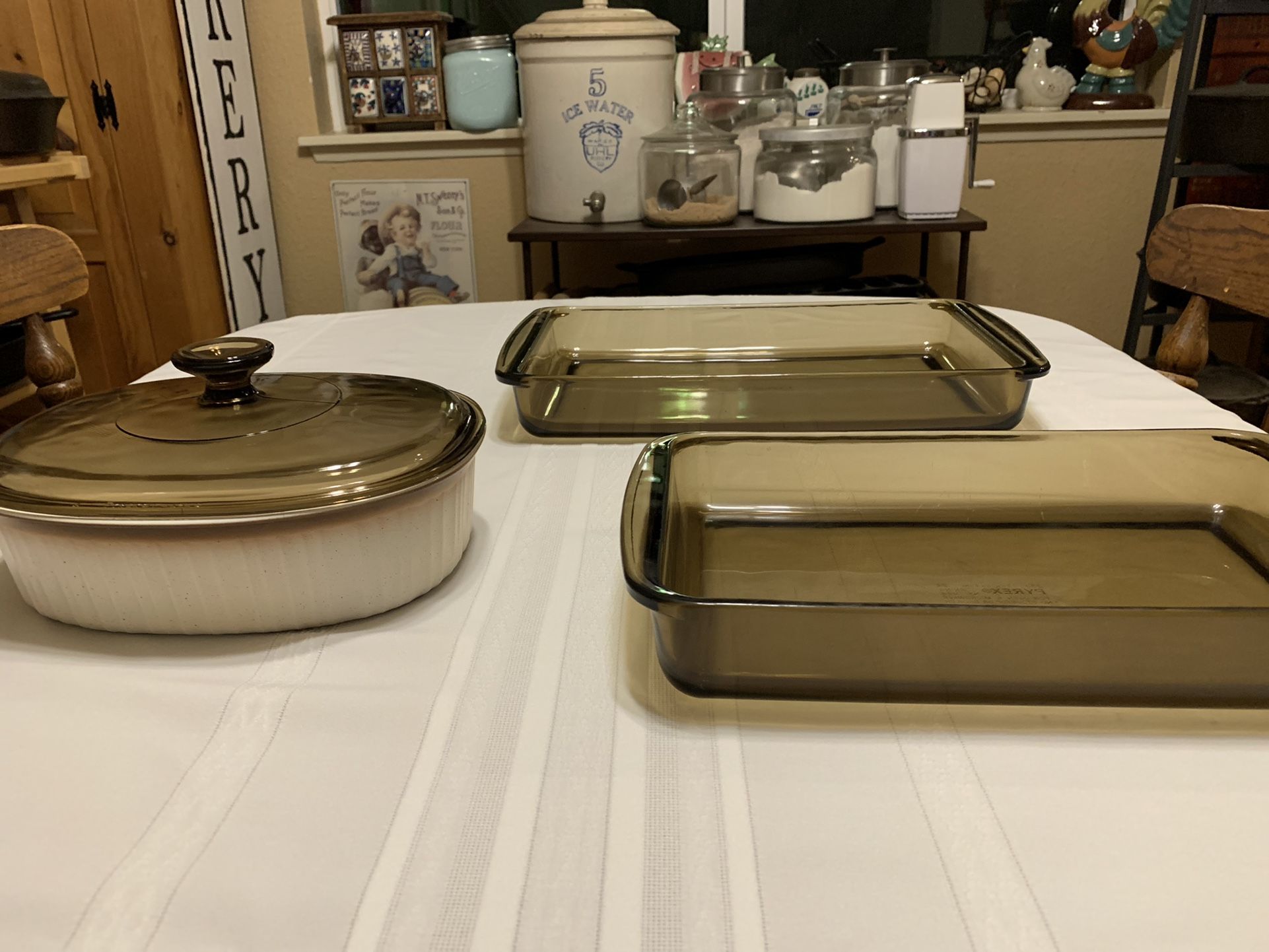 Vintage Corning Ware /Pyrex Cookware