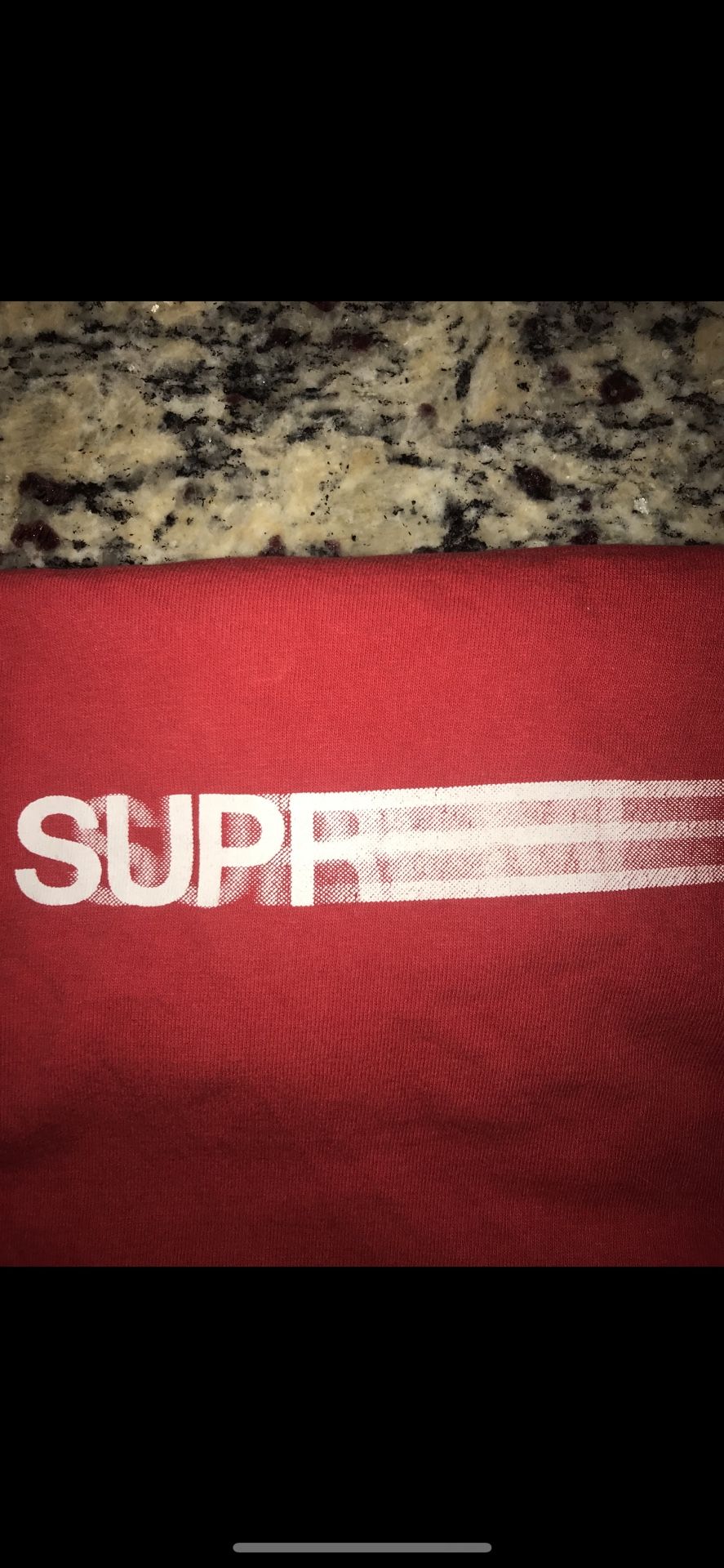 Supreme Motion Tee Red