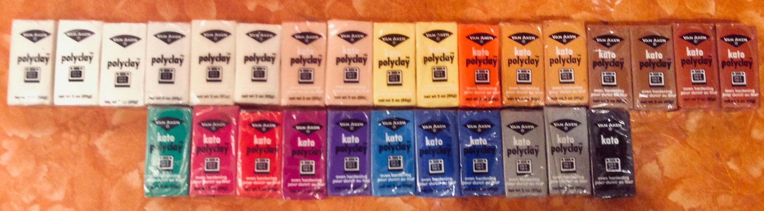 28 New KATO Polyclay Crafting Clay Sculpturing - $40 For All