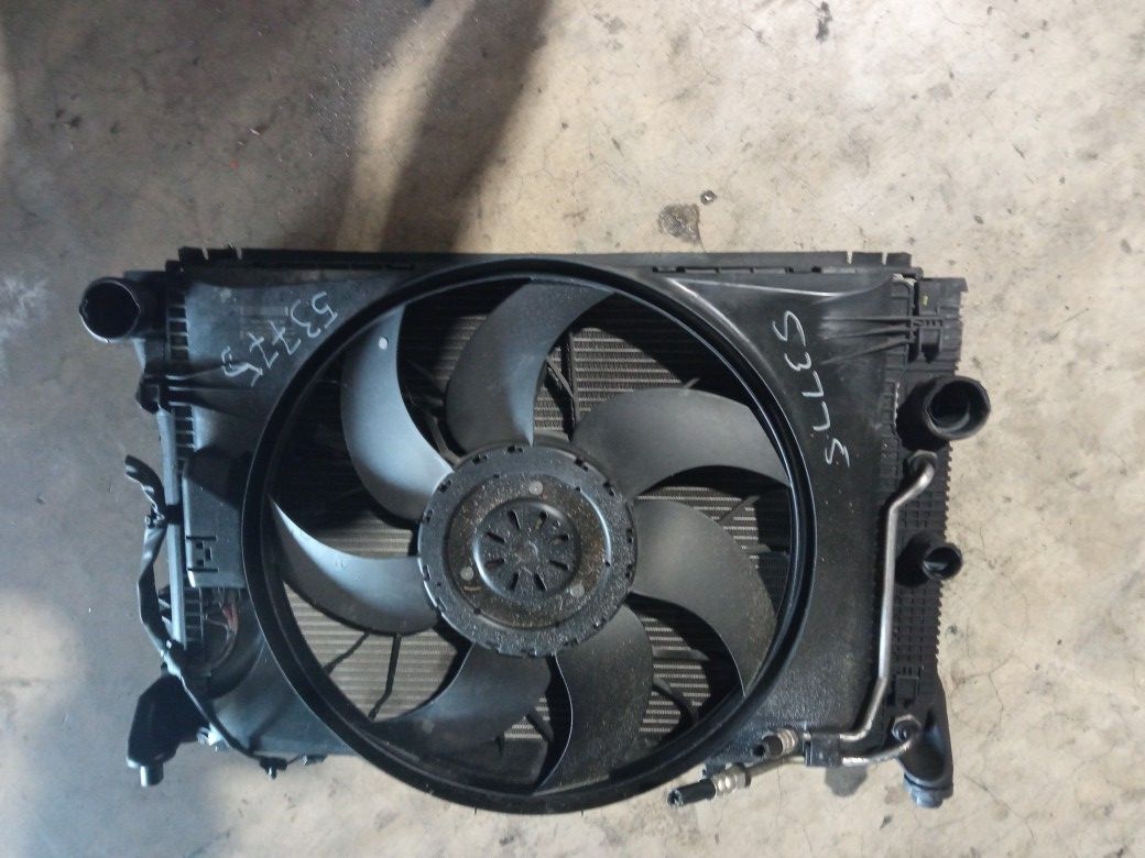 Radiator, Condenser And Fan For 2008 Mercedes C-Class Stock 53775