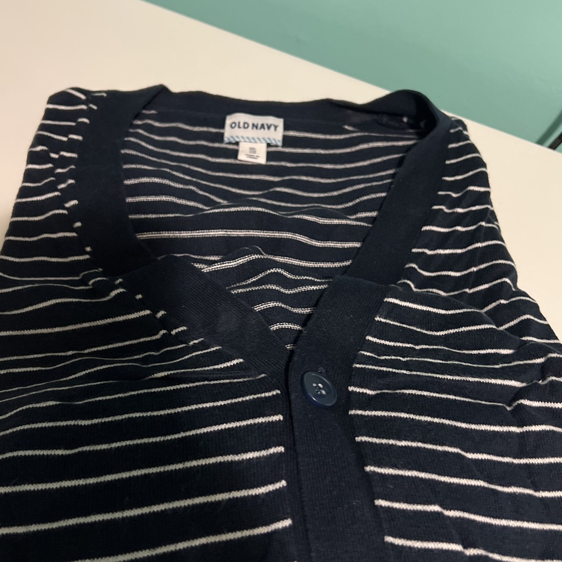 Long Sleeve V-neck Cardigan, Size 2XL