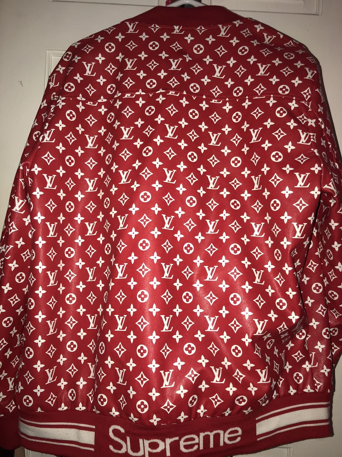 Authentic Louis Vuitton & Supreme jacket