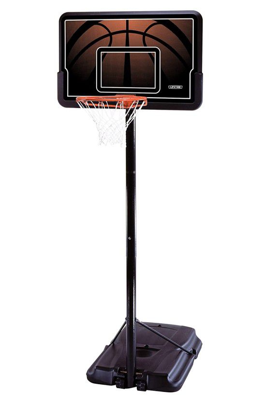 Lifetime  90040 Height Adjustable Portable Basketball Hoop 