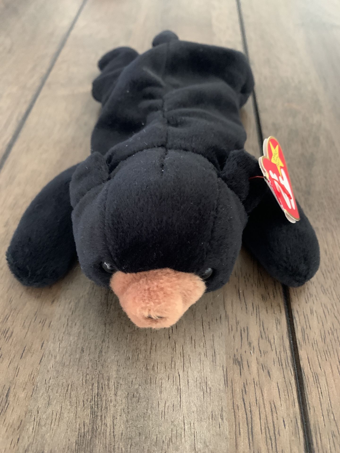 Ty Beanie Baby Blackie The Bear