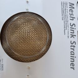 NEW( set of 3) Rust resistant mesh sink strainers Thumbnail
