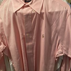 Ralph Lauren Polo Men’s Button Down Long Sleeve Dress Shirts - 5 EA Thumbnail