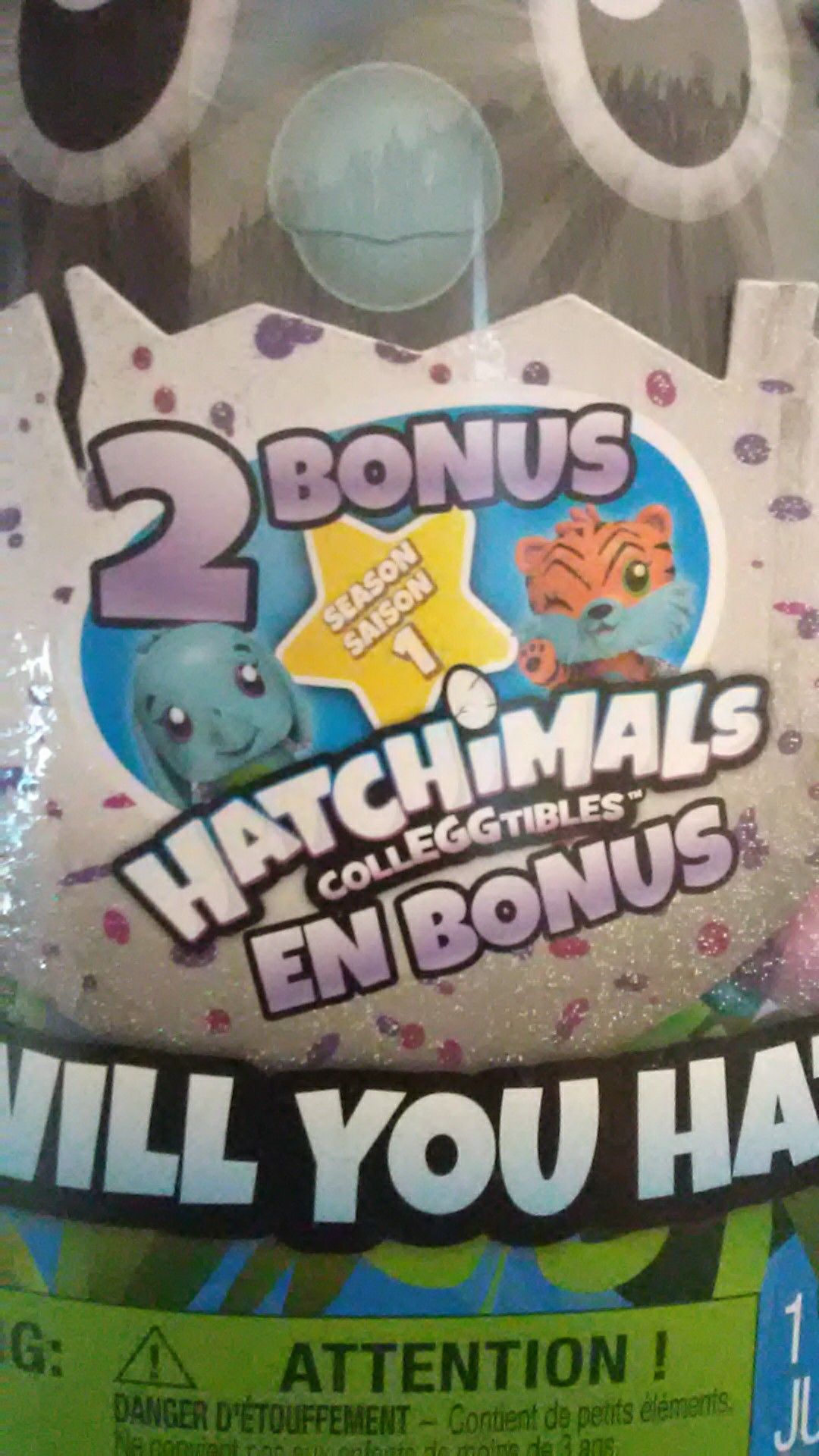 Hatchimal special edition,2 bonus season 1