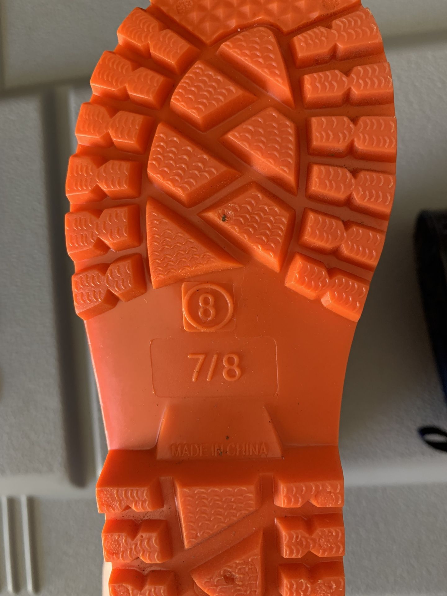 Brand New Toddler Boy Rain Boots Size 7/8