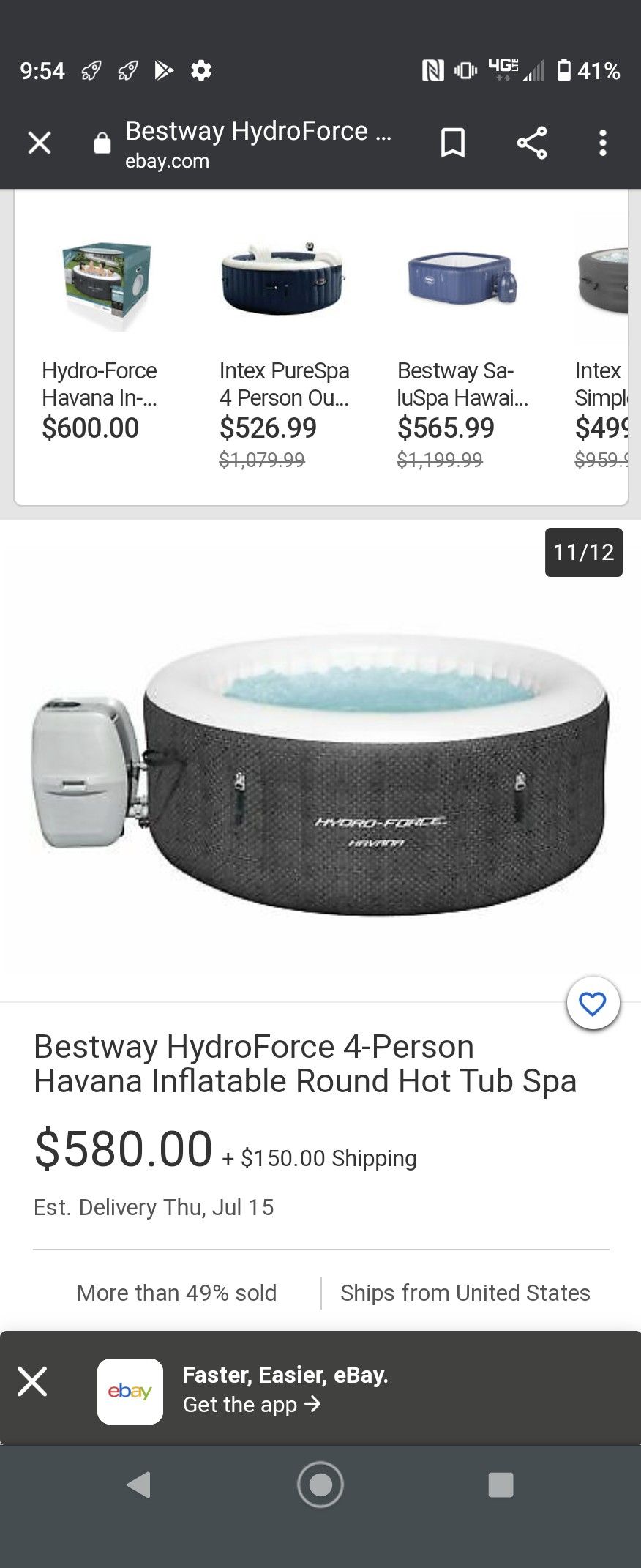 Inflatable Hot Tub