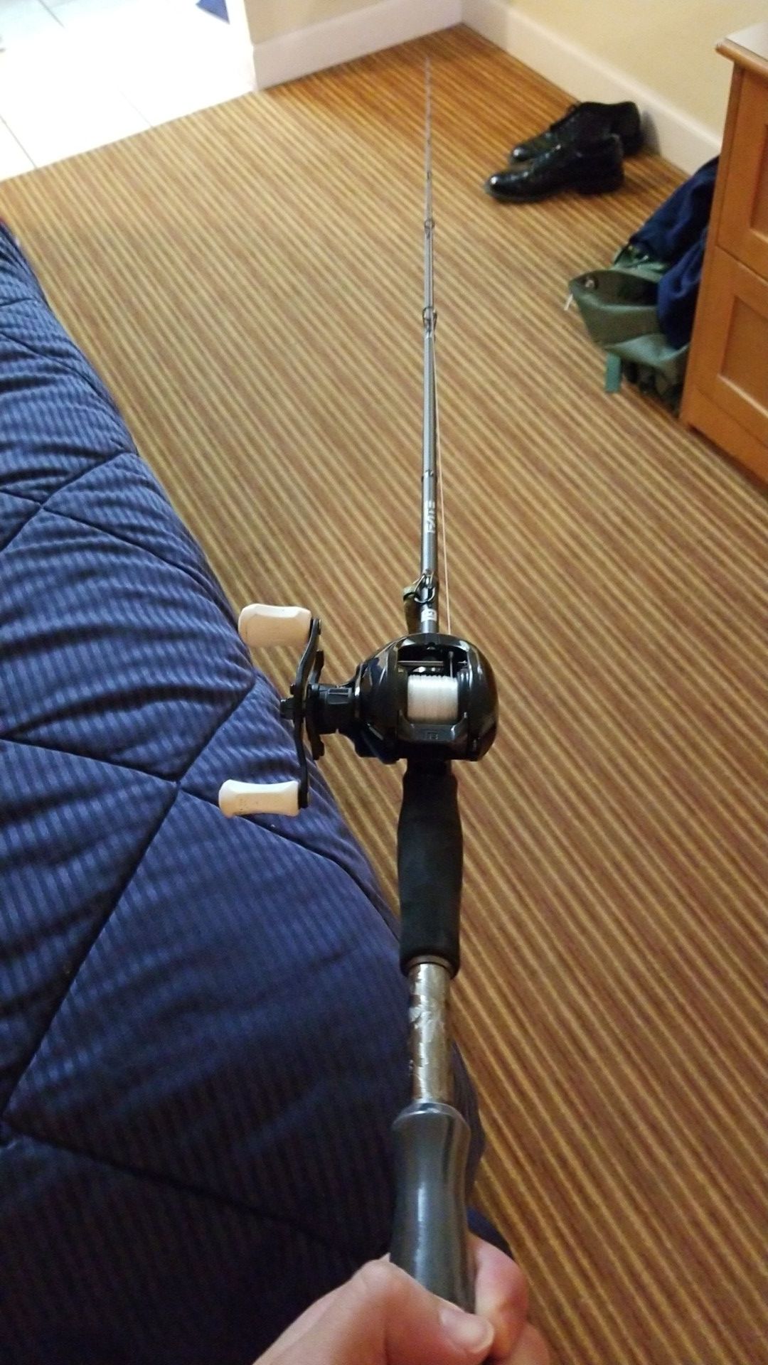 Fishing 13 baitcaster setup