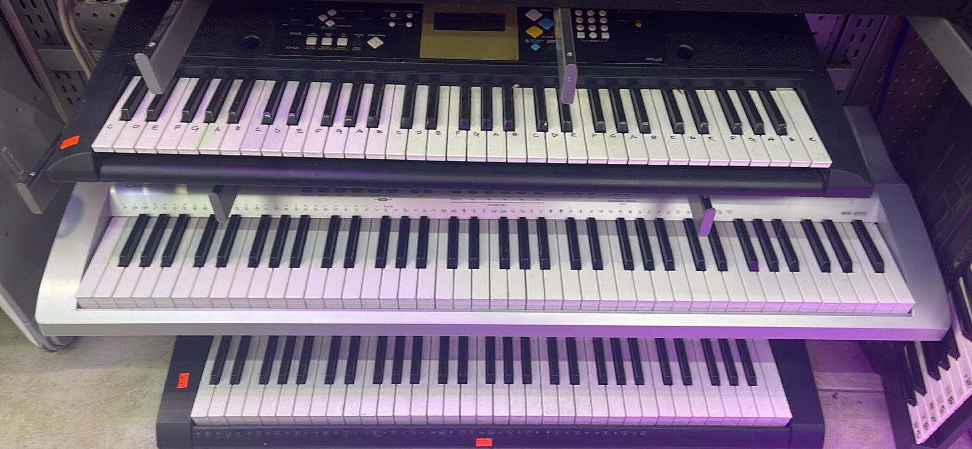 Pianos Different Brands