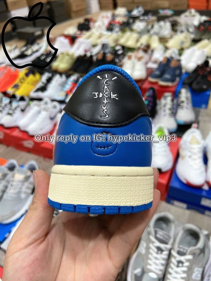 Jordan 1 Low Fragment x Travis Scott All Sizes Available
