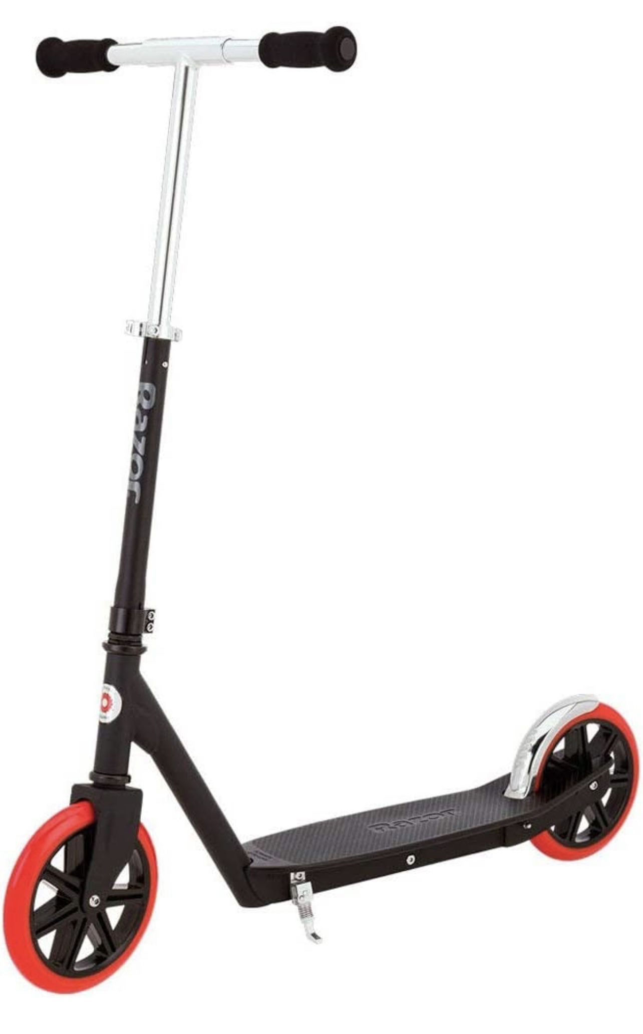 Two (2) Razor Carbon Lux Kick Scooter, Black/Red. Hardly used at all. $40 each or $70 for two