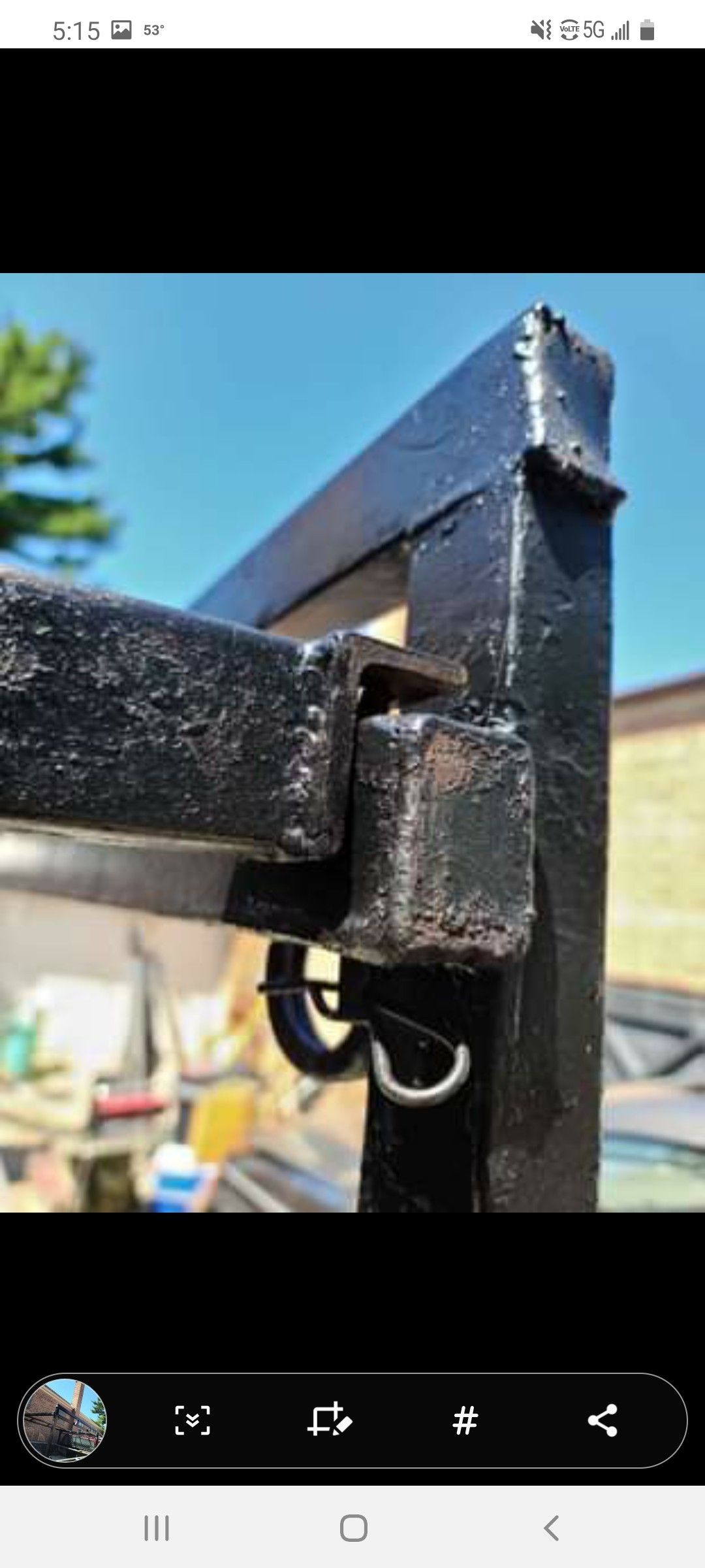 Ladder rack only