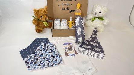 8pc Swaddle Receiving/ Coming Home Set Thumbnail