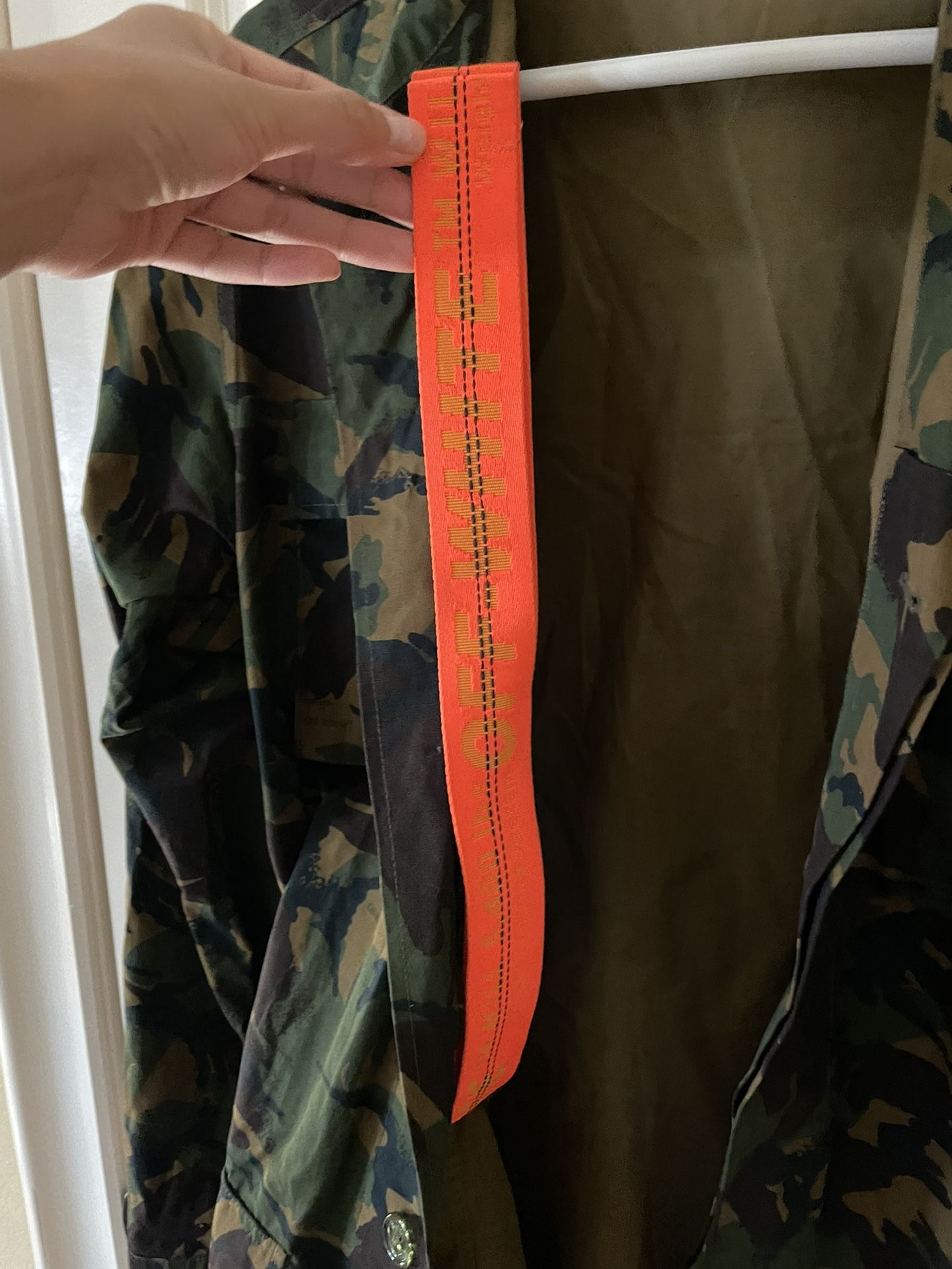 Authentic OFF-WHITE Men’s Jacket