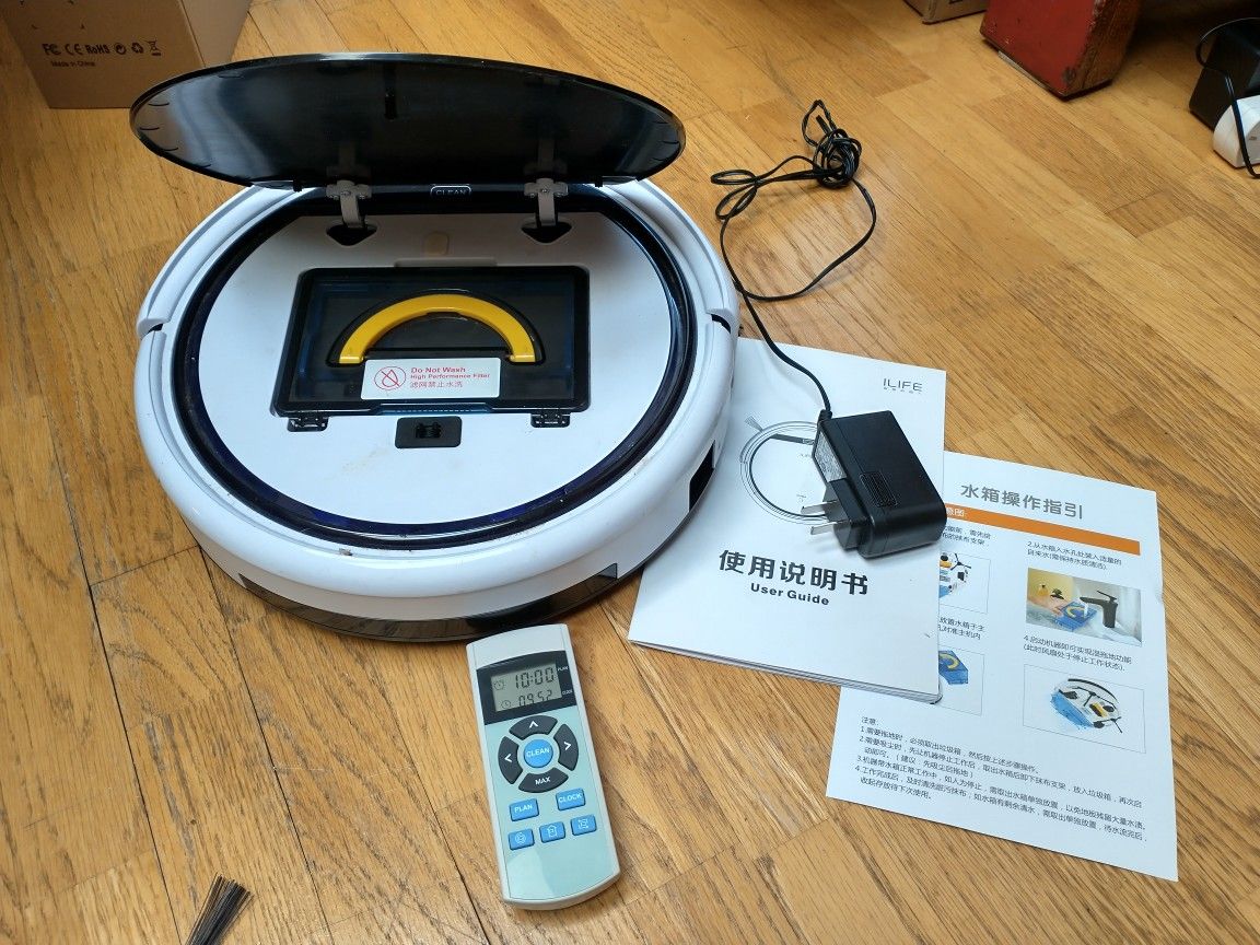 @@ iLife Automatic Vacuum Cleaner W Mop!@@