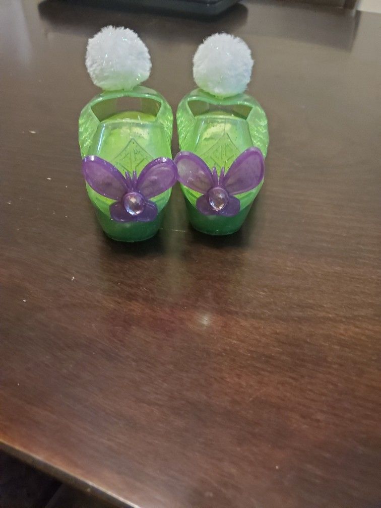 Tinkerbell Shoes Toddler Girls Size 11 12 Disney
