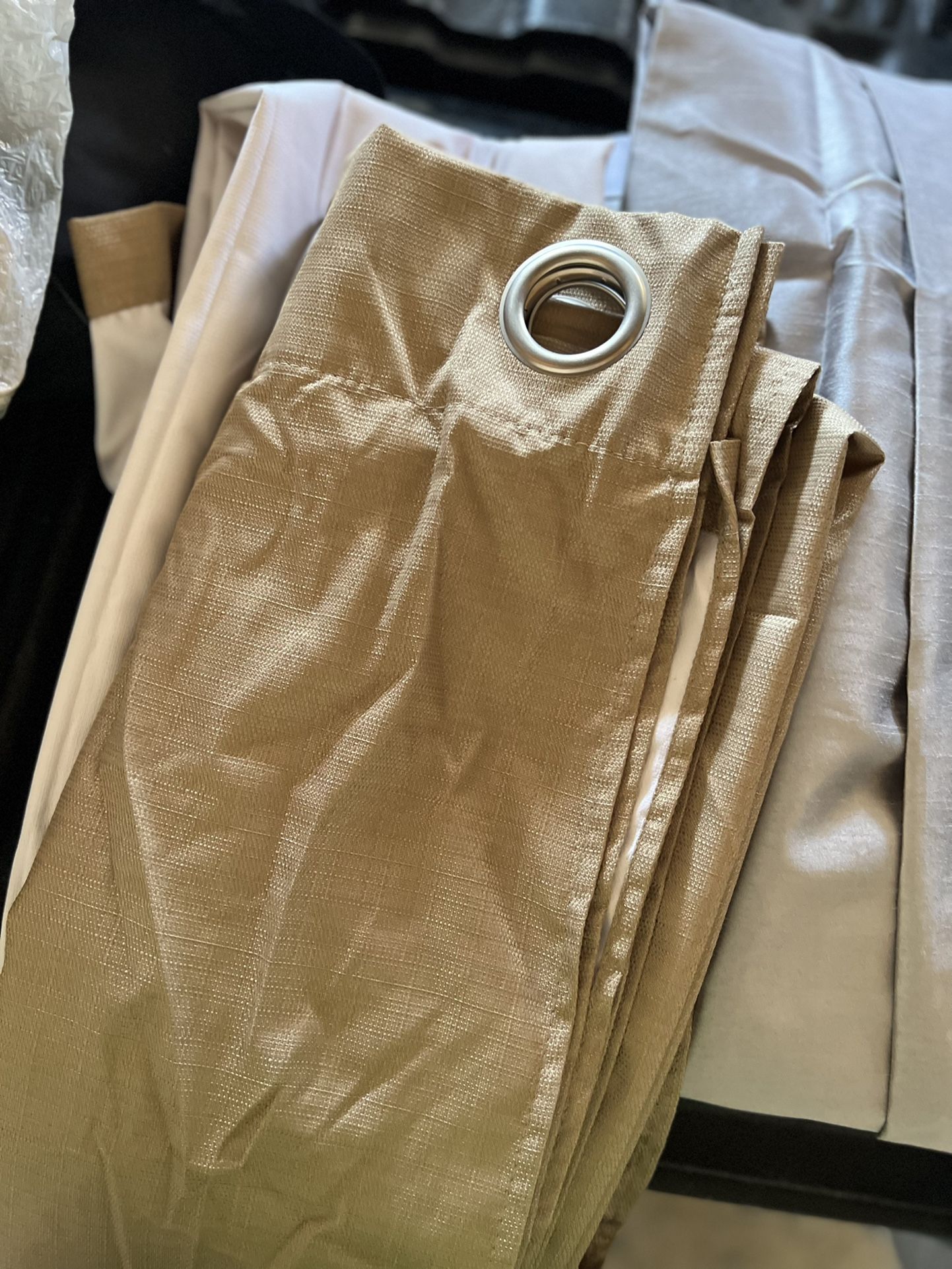 gold curtain