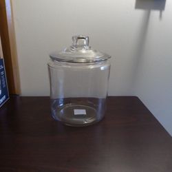 128 oz. Anchor Hocking Heritage Hill Jar With Glass Lid Thumbnail