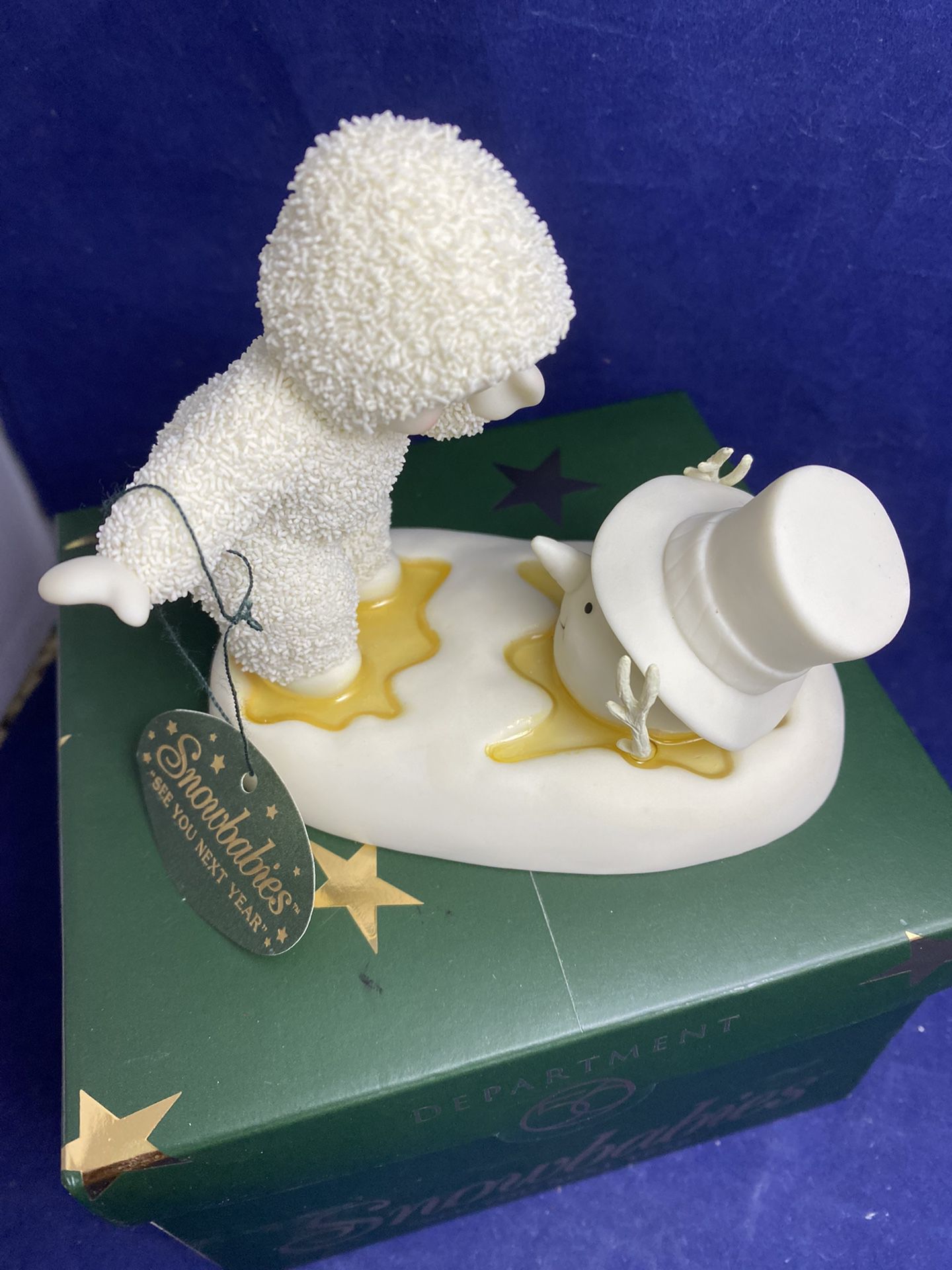 Dept 56 Snowbabies "See You Next Year" Christmas Figurine
