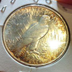 1922 D Liberty Morgan Peace Silver Dollar Coin  Thumbnail
