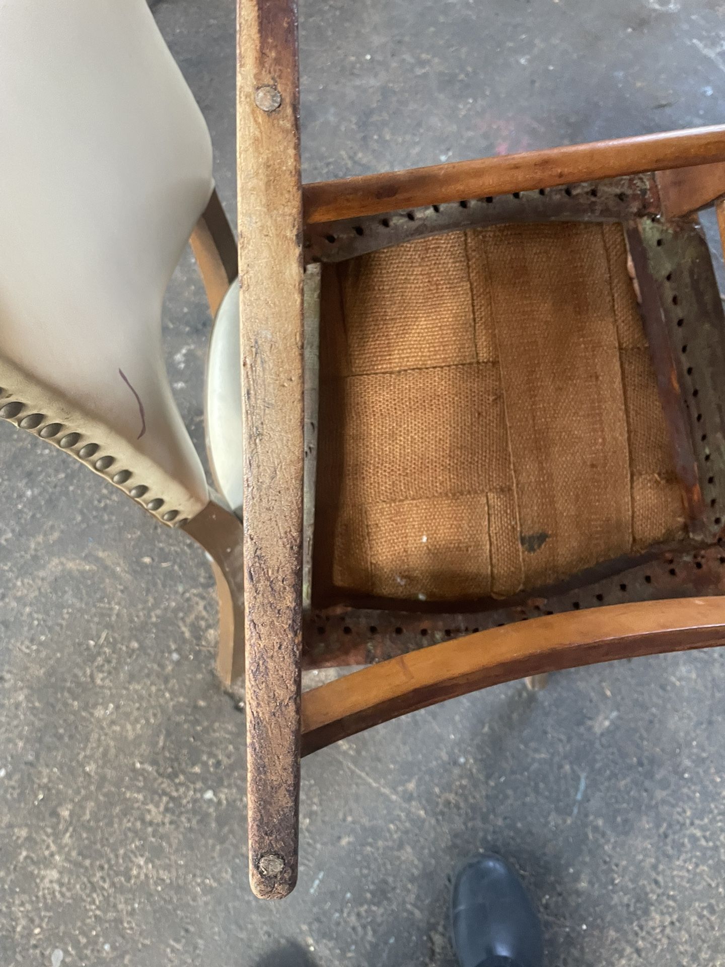 Child sized antique (self) rocking chair