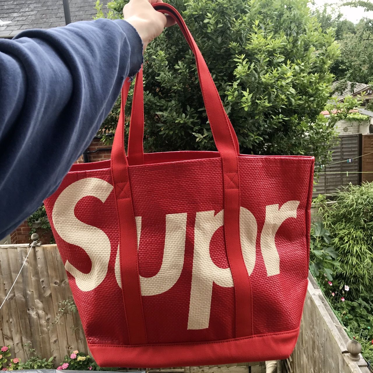 正規店定番 Supreme - SUPREME 20SS RAFFIA TOTE BAG 美品の通販 by ...