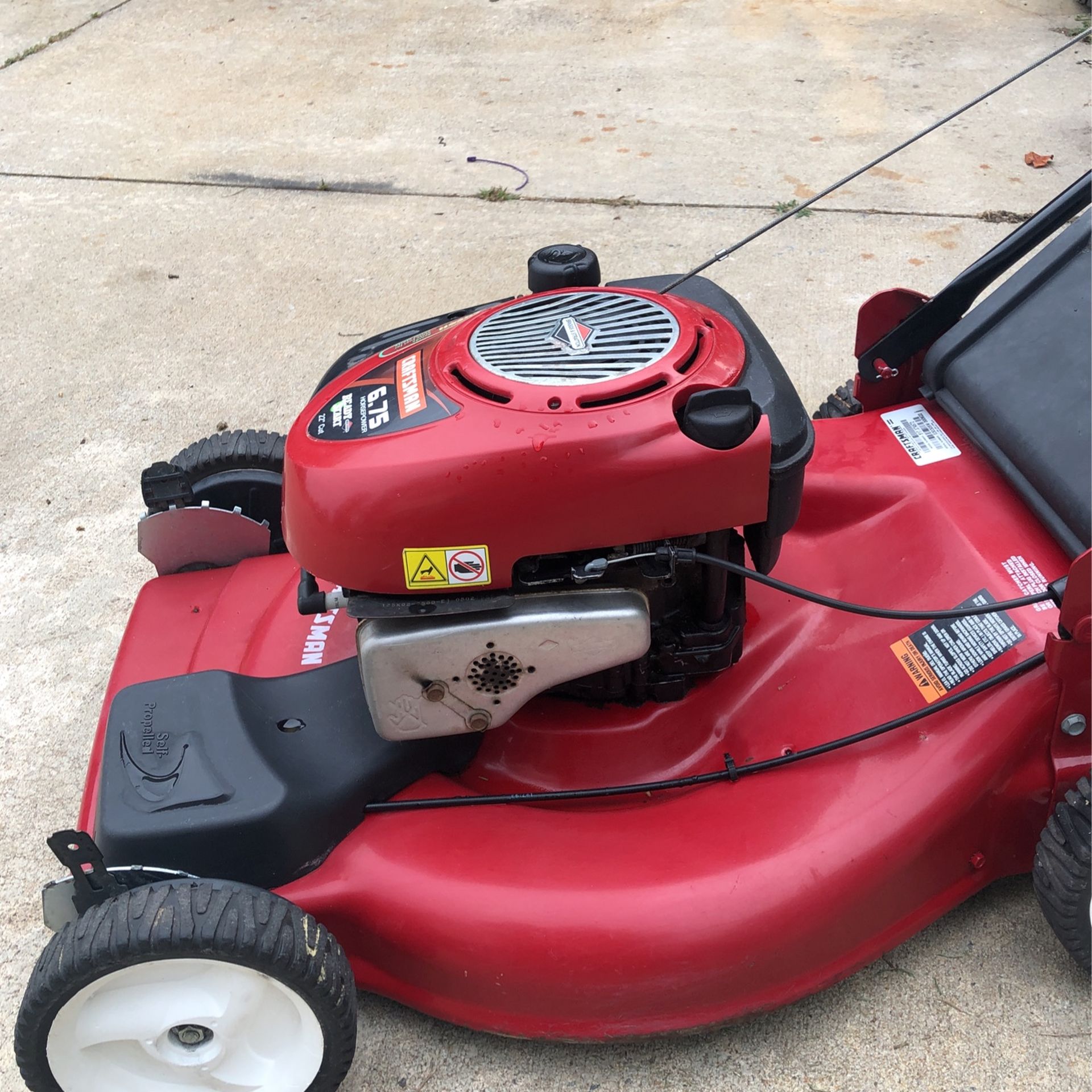 Craftsman Self Propelled Mower