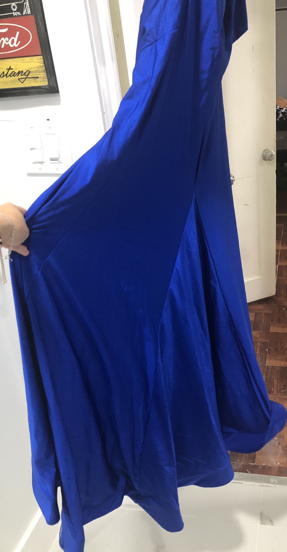 Royal Blue Gown/ Dress