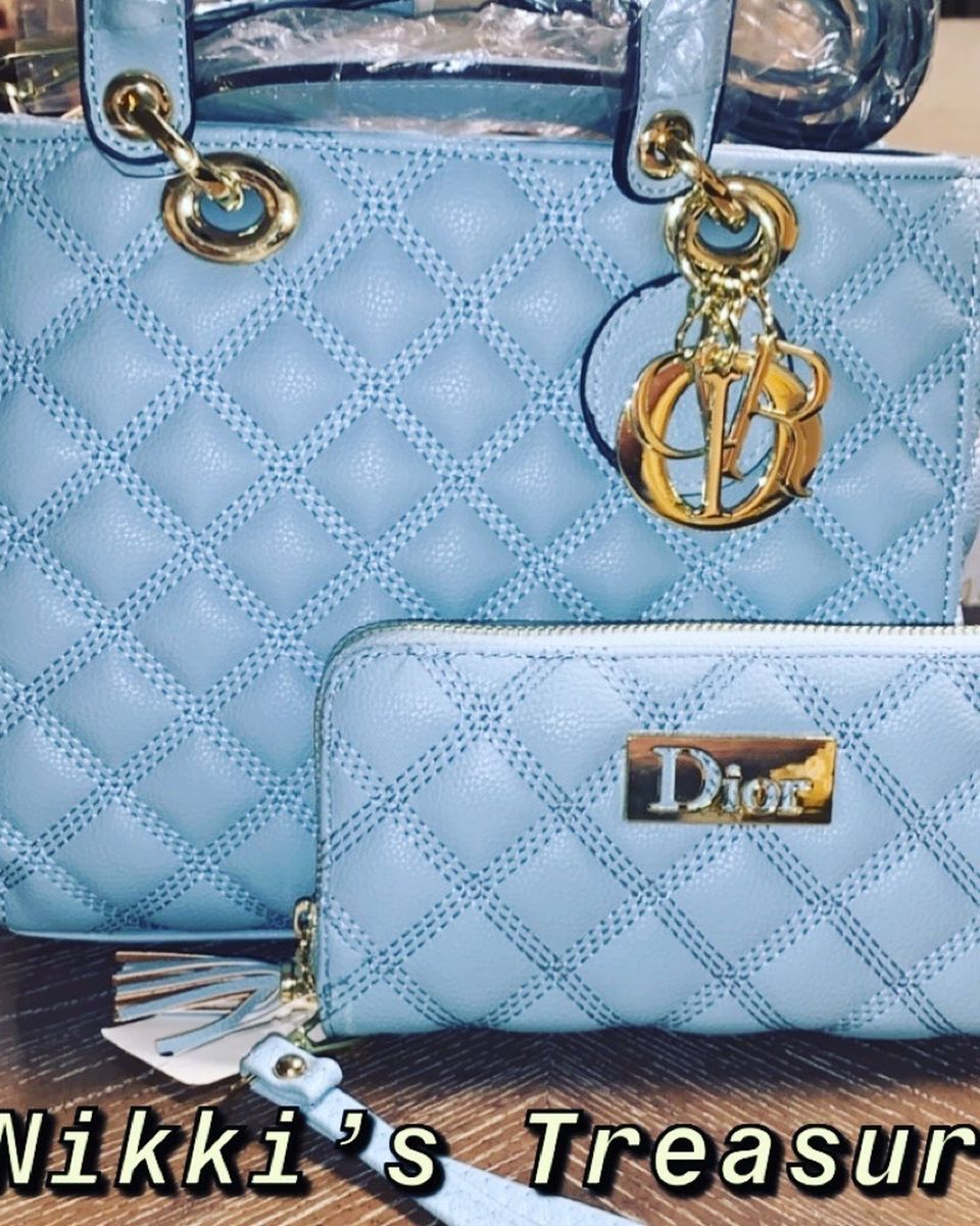 Designer Bag And Wallet Set