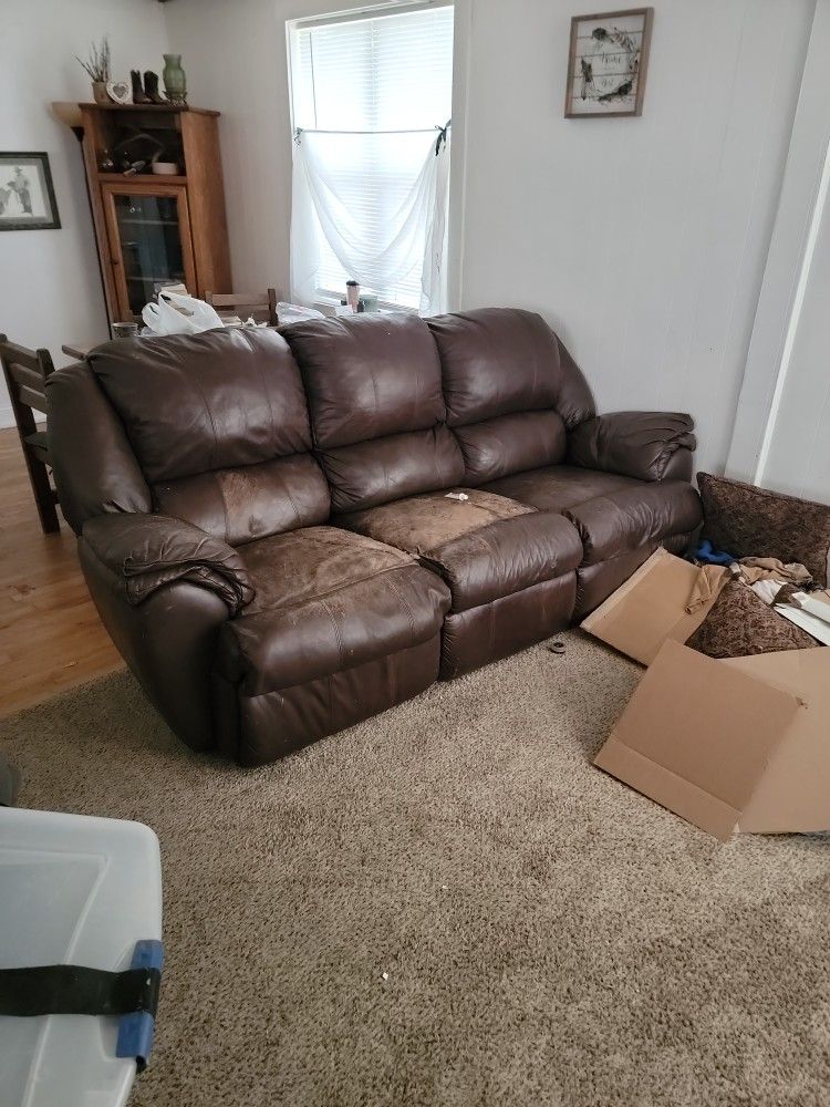 Leather Couch