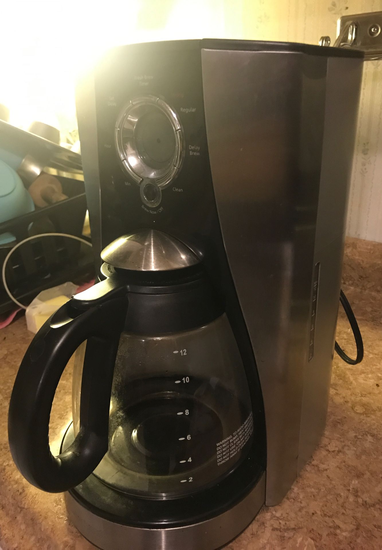 Mr. Coffee (coffee pot). 12 cup