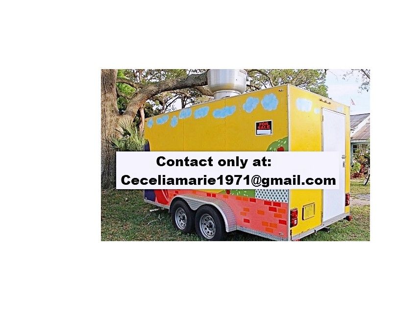 Food Trailer BBQ 25942