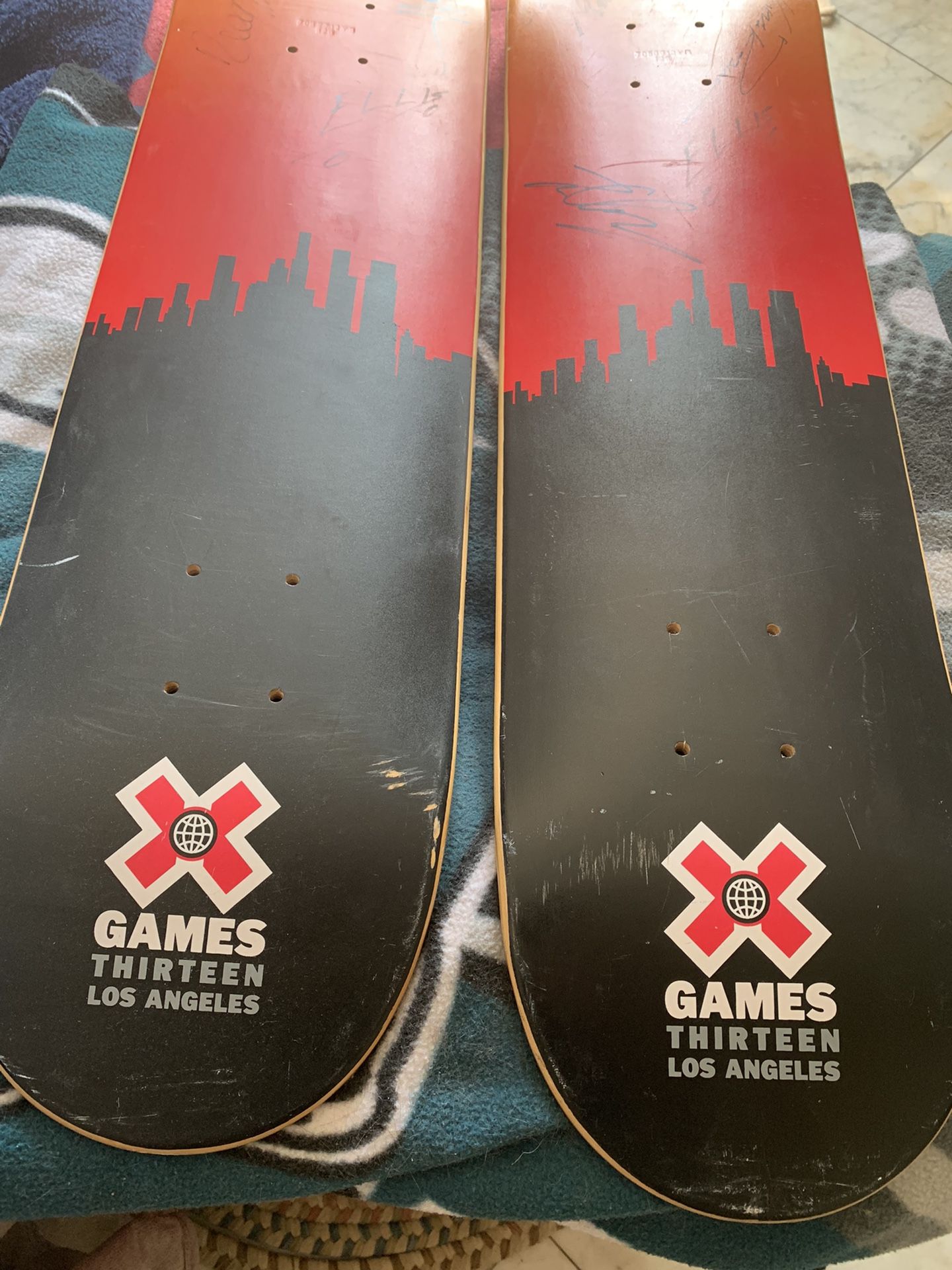 X Games Skateboard Decks
