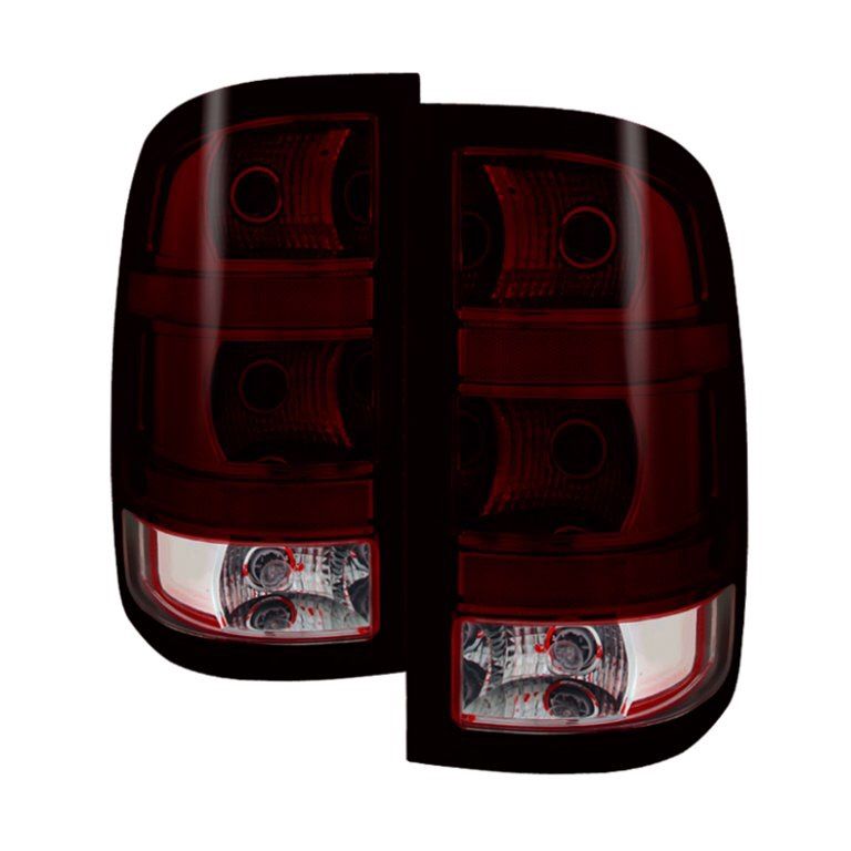 GMC Sierra 07-14 OEM Style Tail Lights Red Smoked Brand New In The Box