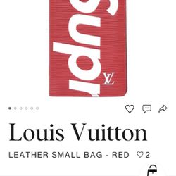 Supreme  X  louis Vuitton Wallet  Thumbnail