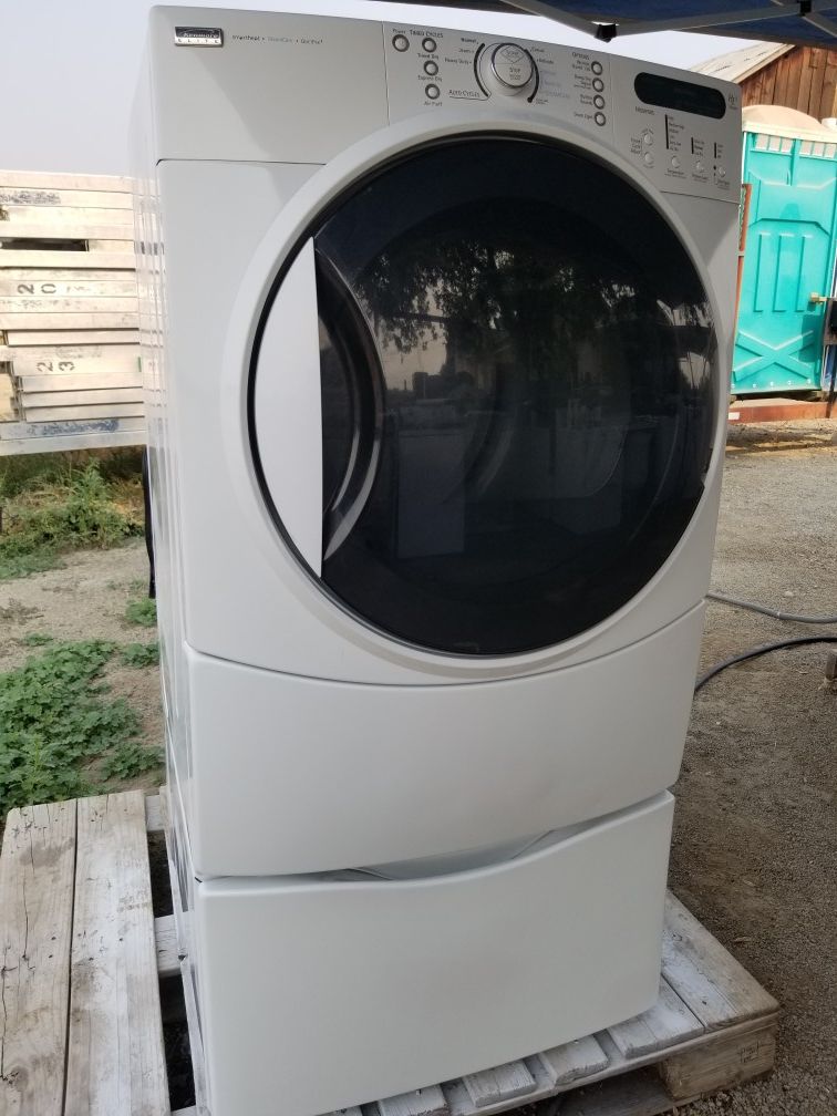 KENMORE ELITE FRONT LOAD GAS DRYER / SECADORA DE GAS DE CARGA FRONTAL