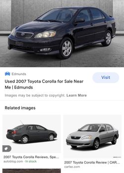 2007 Toyota Corolla Thumbnail