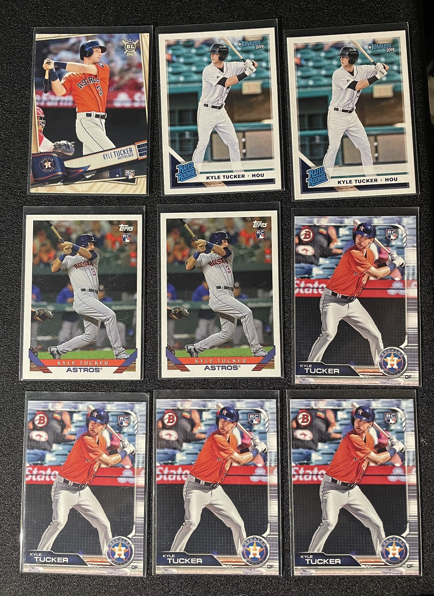Kyle Tucker Rookie Card Lot Of 31 Cards