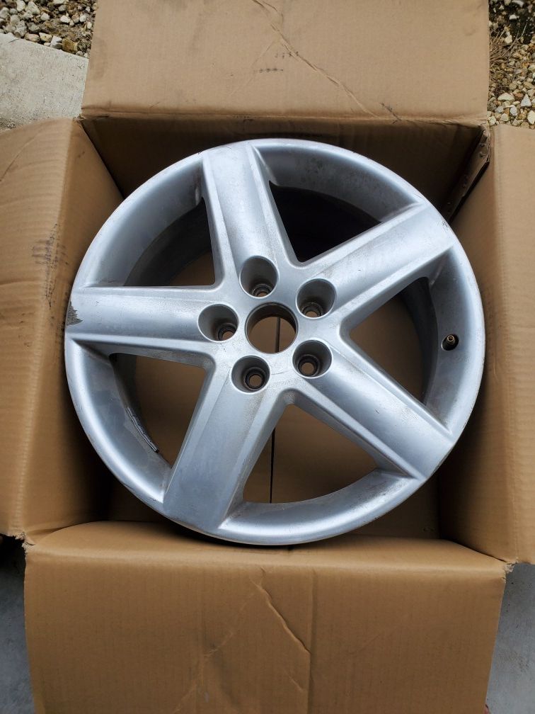 Audi rims 4 pcs missing center hub logo