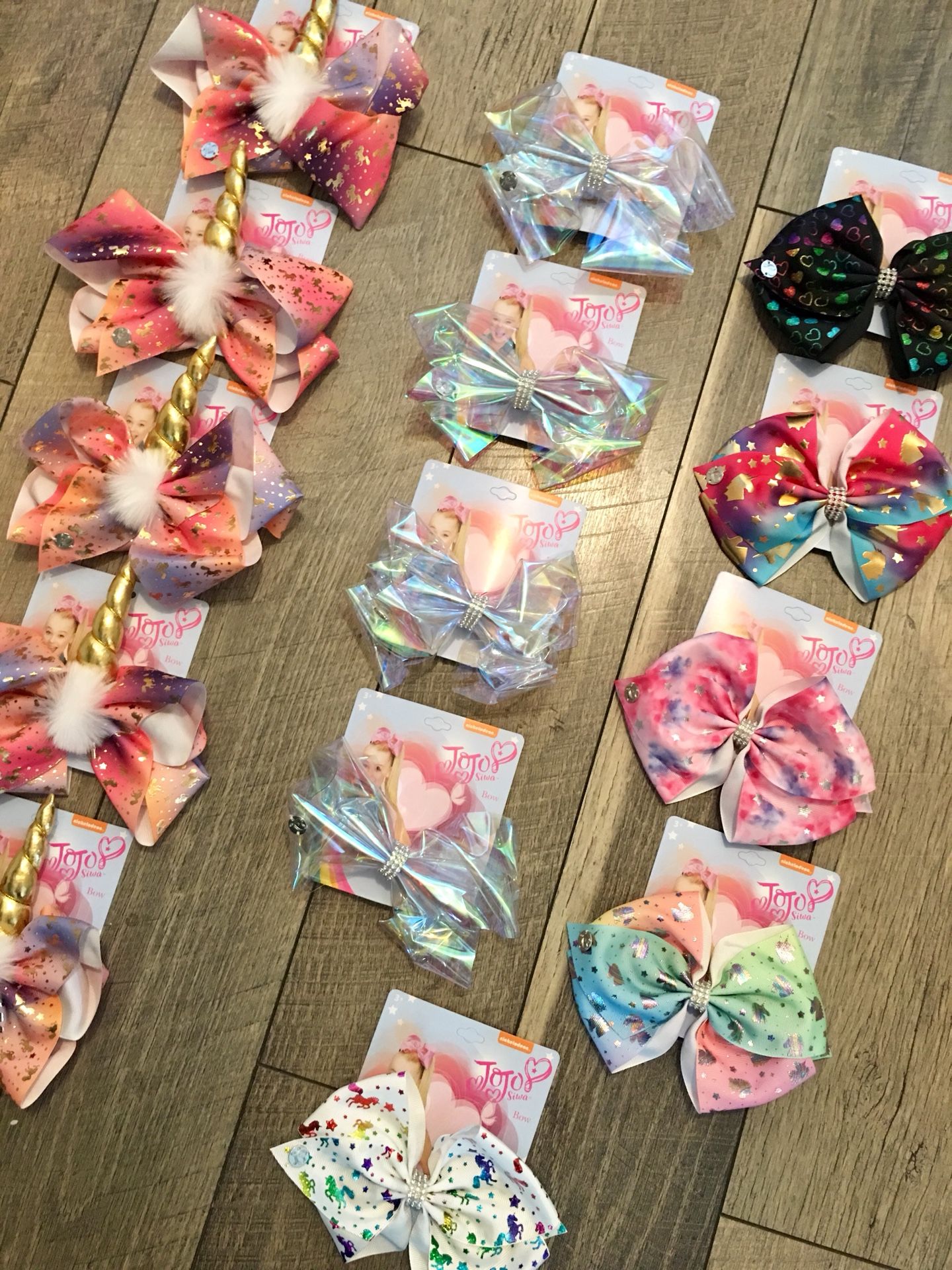 Jojo bows!!! New unicorn jojo bows