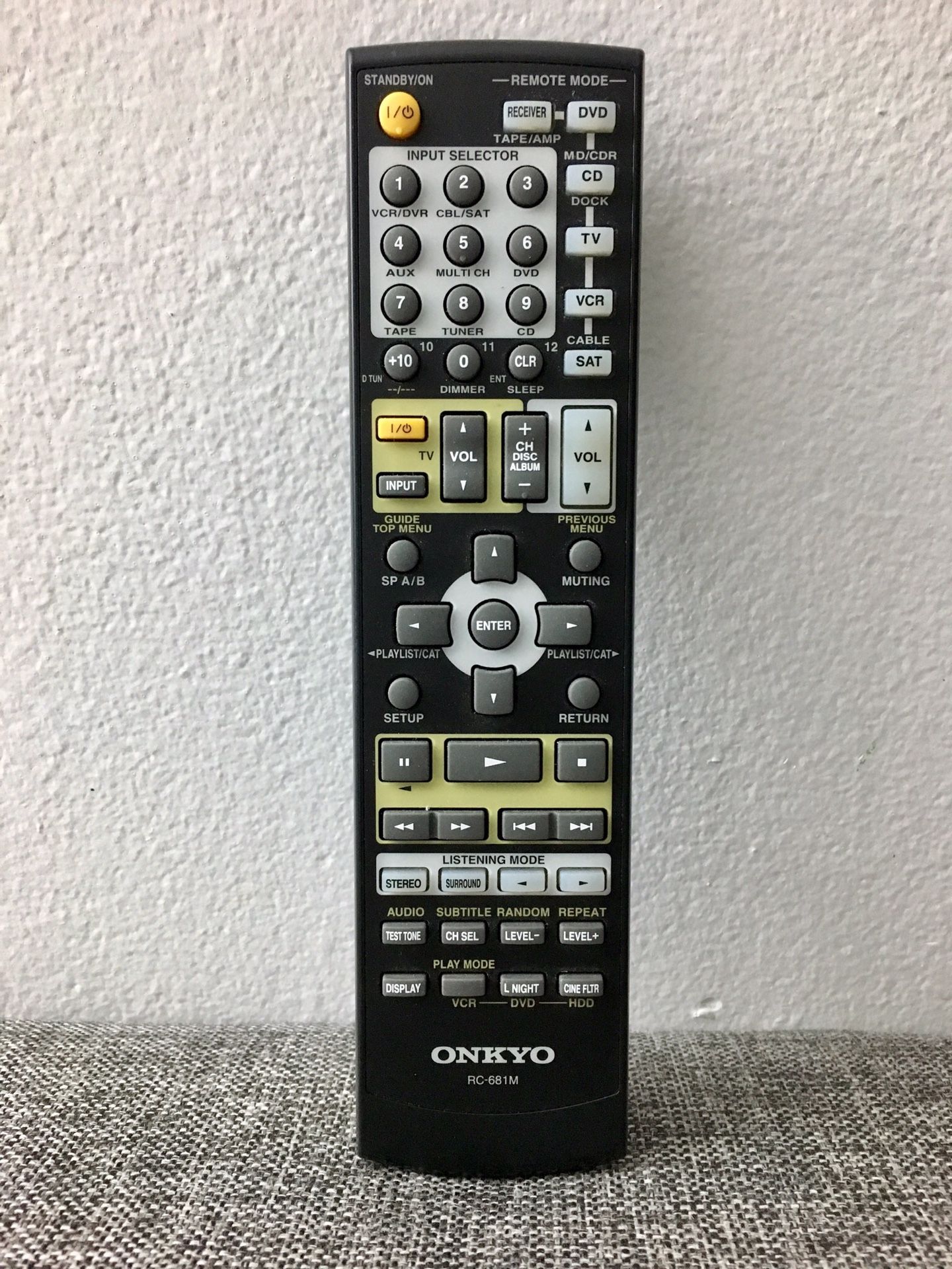 Original Onkyo RC-681M 24140681 "OEM" Remote Control Read Description ...