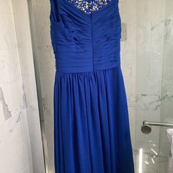 Royal Blue Long Gown Thumbnail