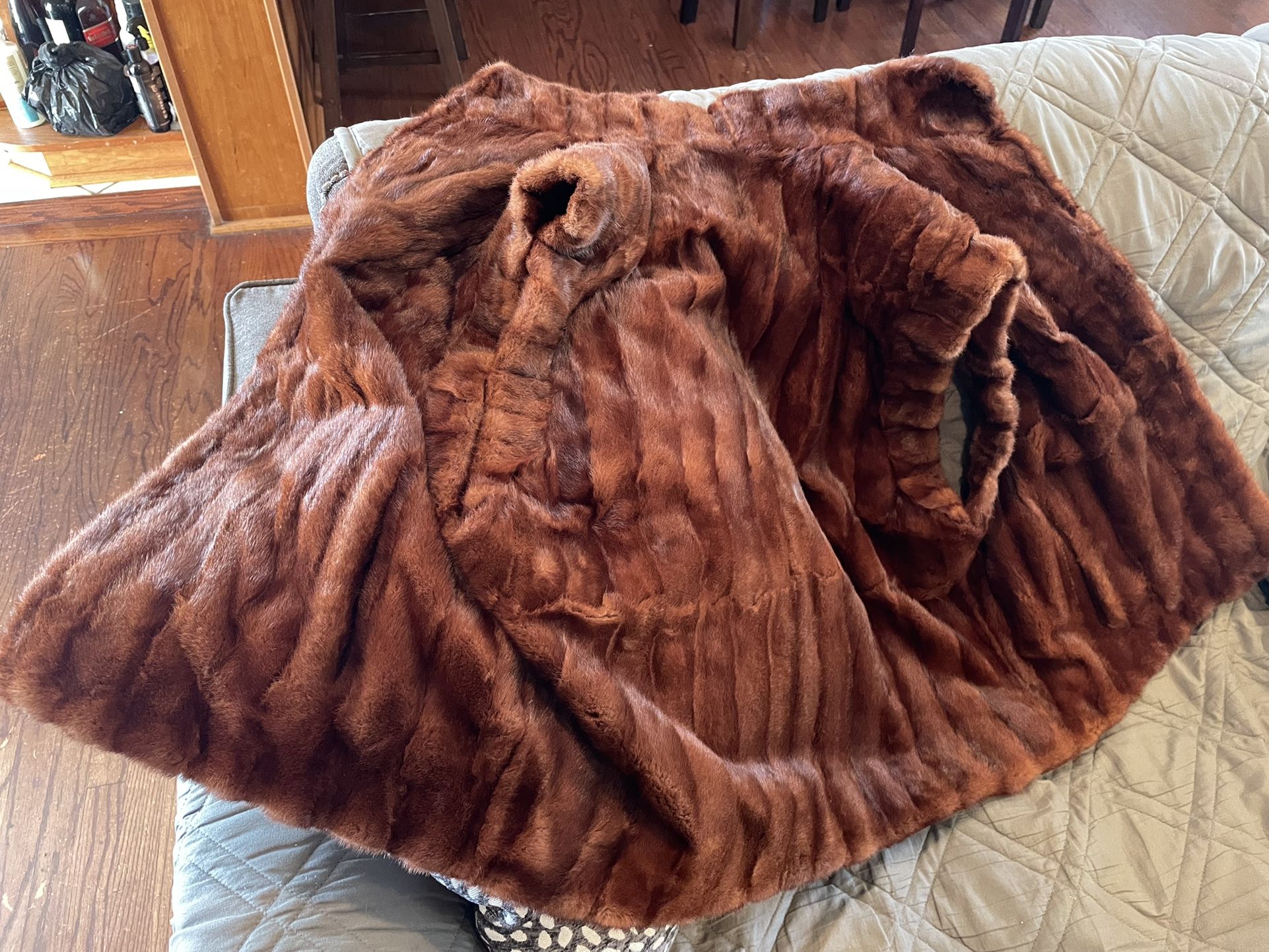 Real Fur Vest Size M/L