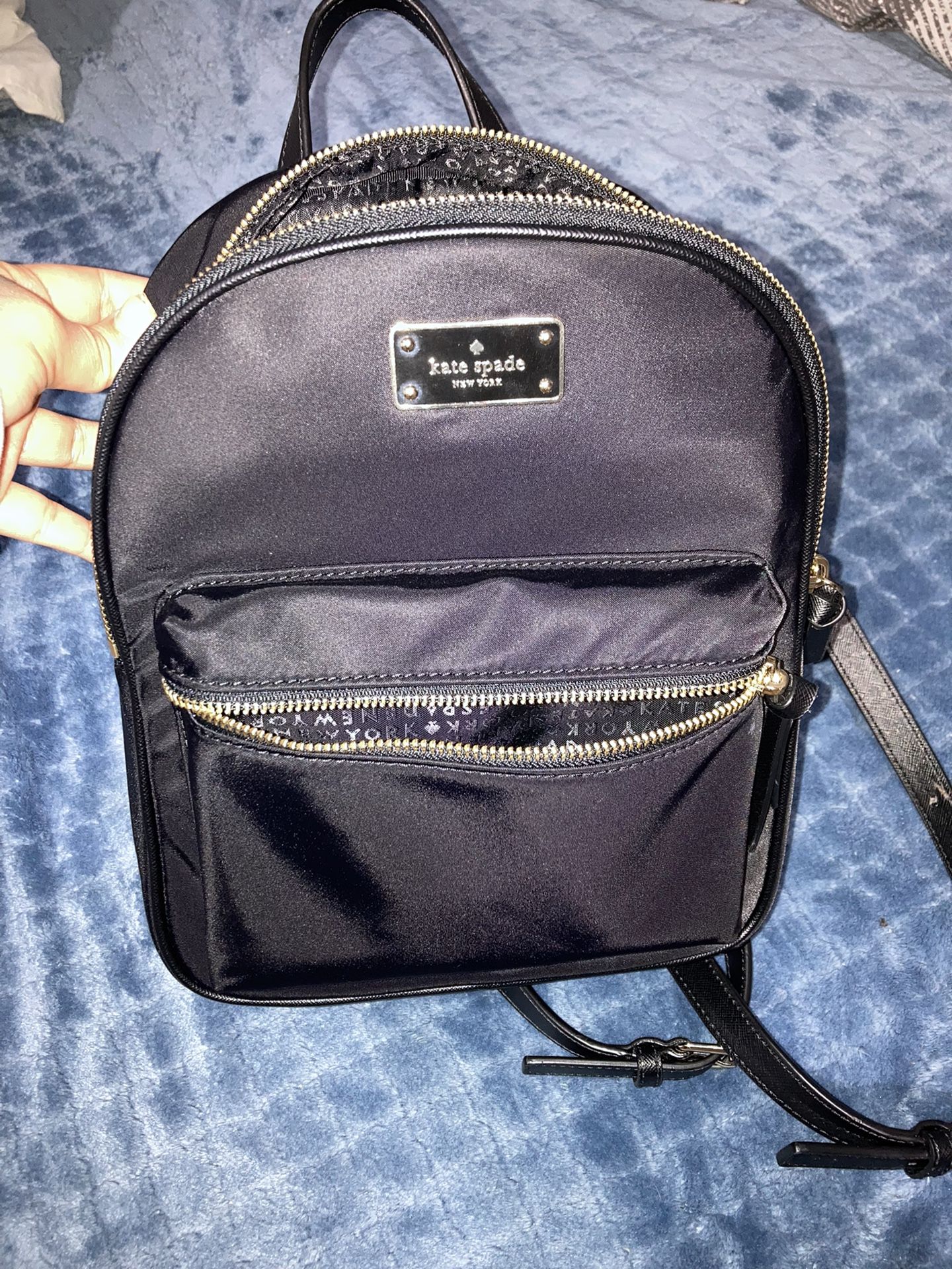 Kate Spade Mini Black Backpack
