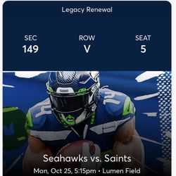 Seahawks Vs Saints - Monday Night Football  Thumbnail