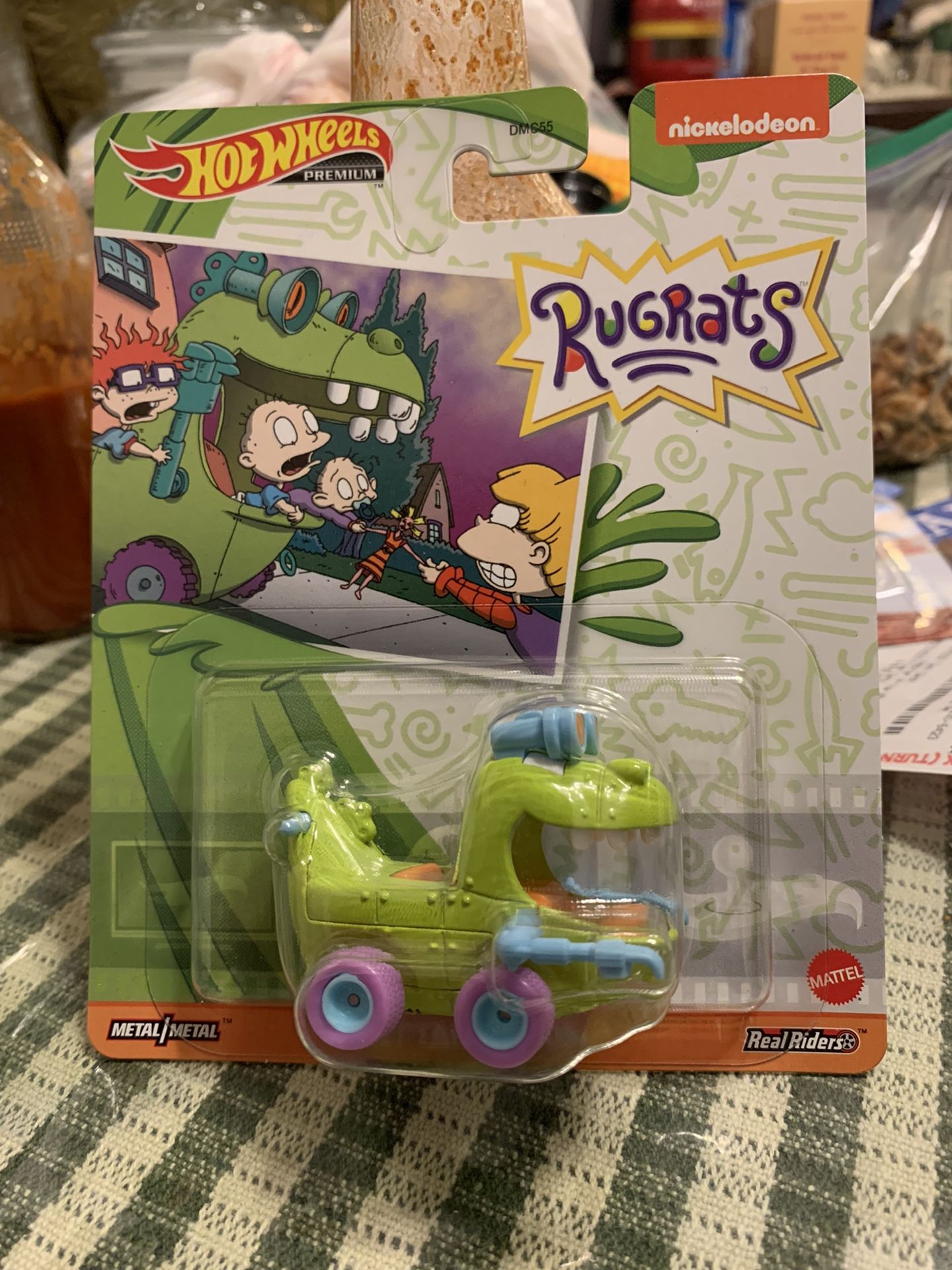 HotWheels Premium Rugrats Reptar Wagon