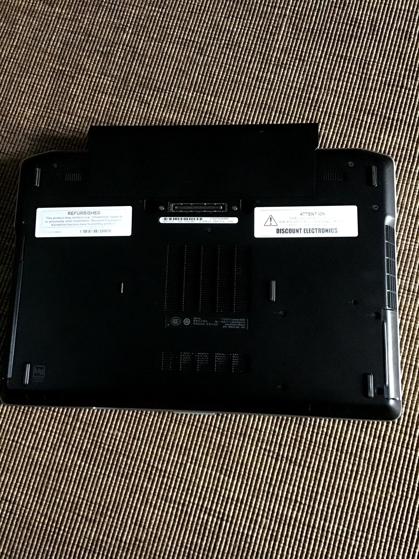 Dell Latitude Laptop (certified refurbished)