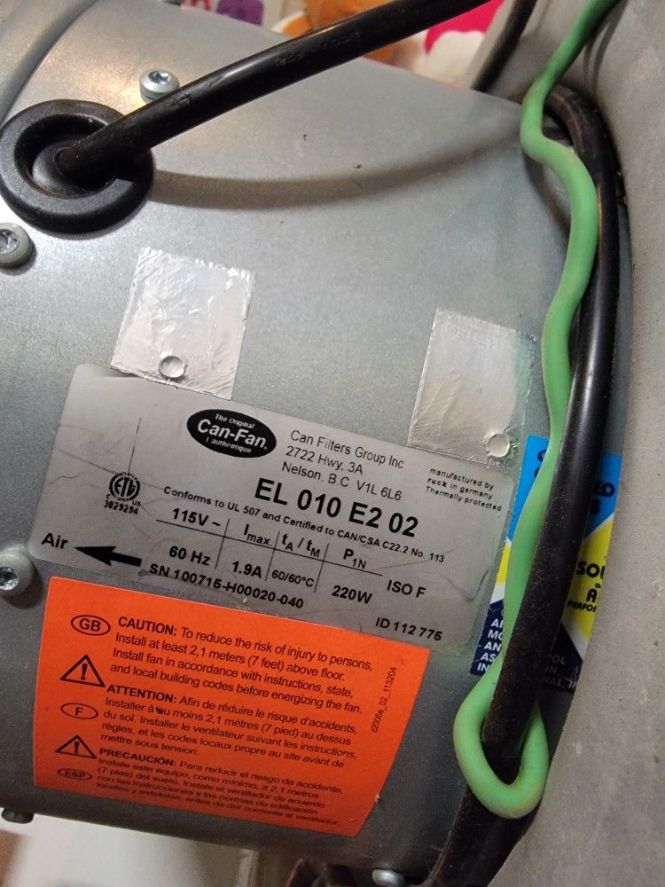 10" Max Fan